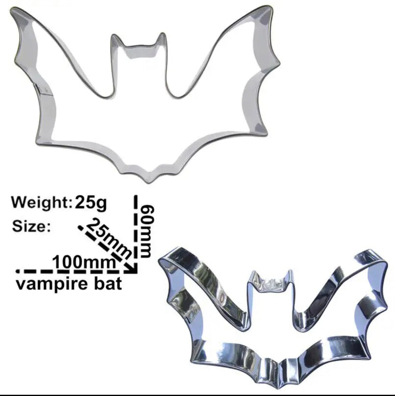 Bat cookie cutter