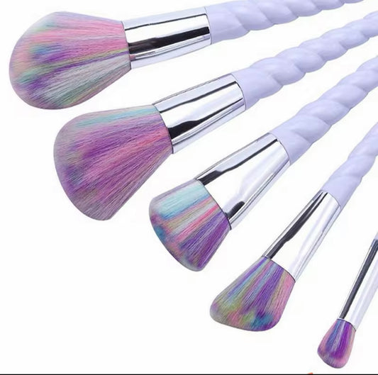10pcs pastel Unicorn makeup brush