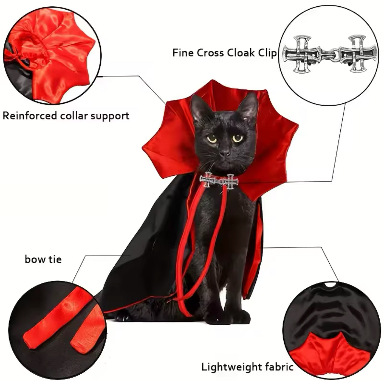 Purrsfurartu cat cape