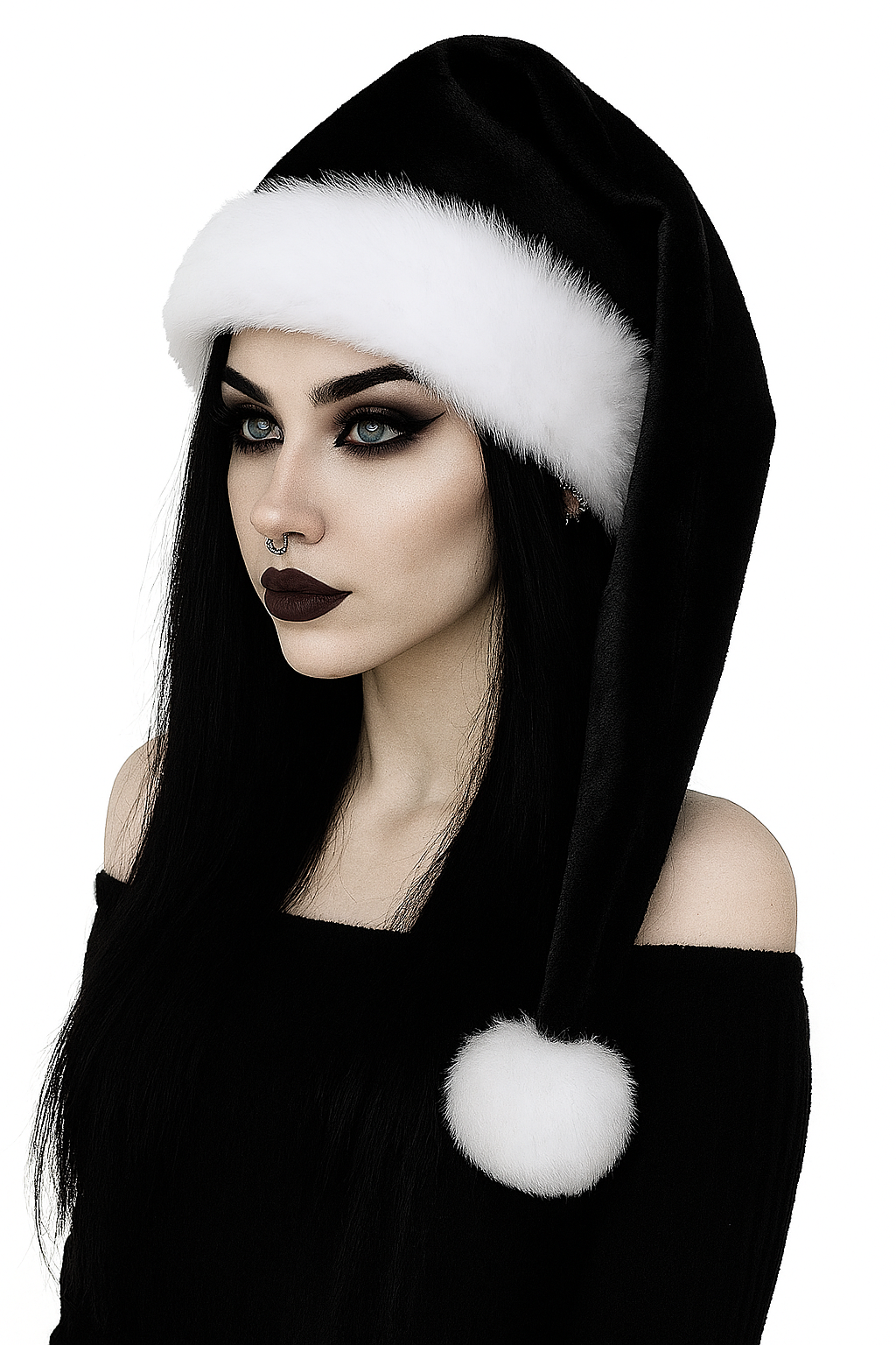Ultra Goff oversized festive hat BLACK/PINK EDITION