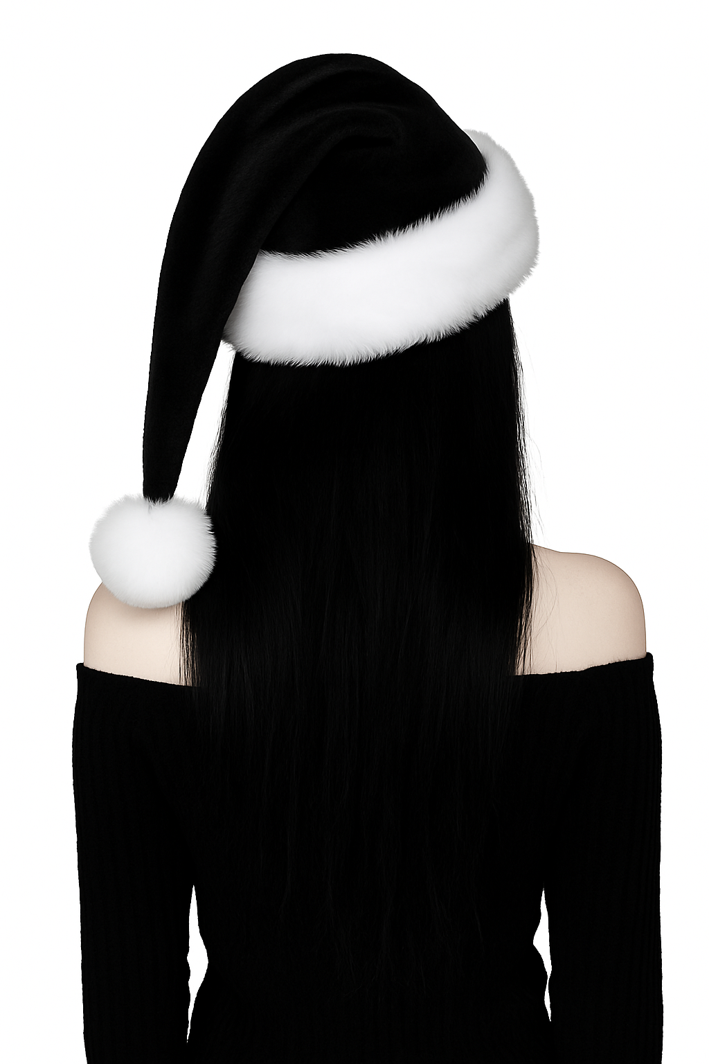 Ultra Goff oversized festive hat BLACK/PINK EDITION
