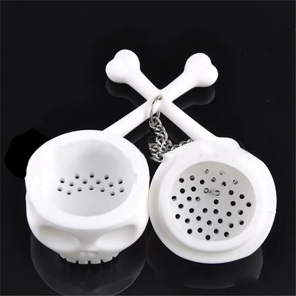 Skull tea/coffee strainer