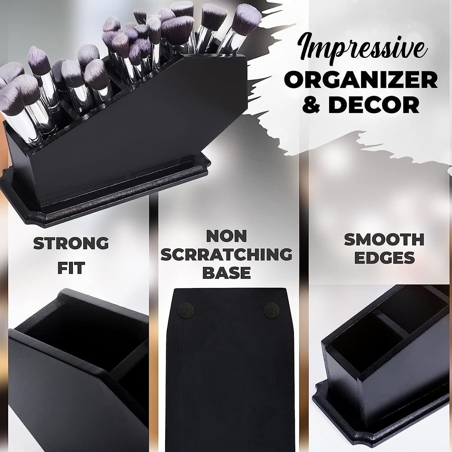 Coffin make up / desk organiser