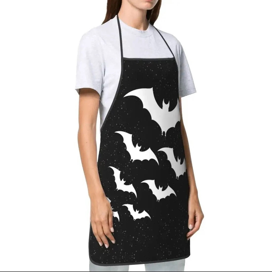 Bat cooking apron