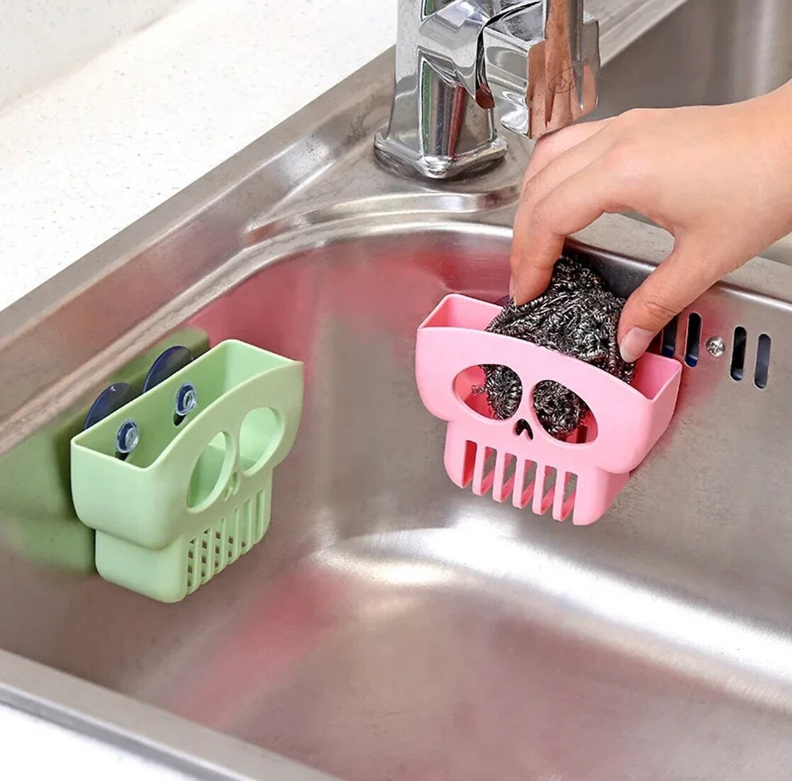 Skull Sponge holder