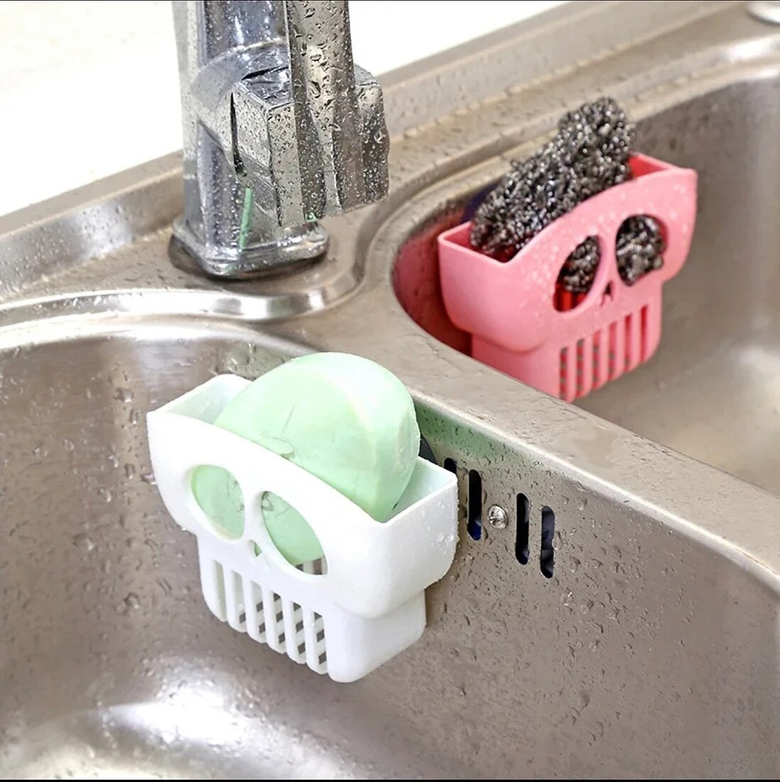 Skull Sponge holder
