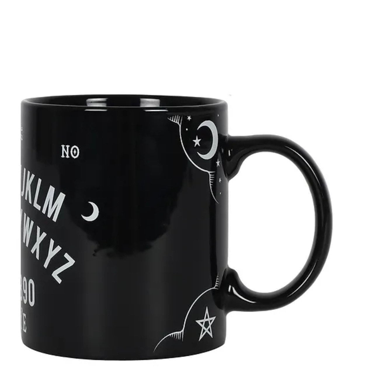 Gothic witch talking board quija mug