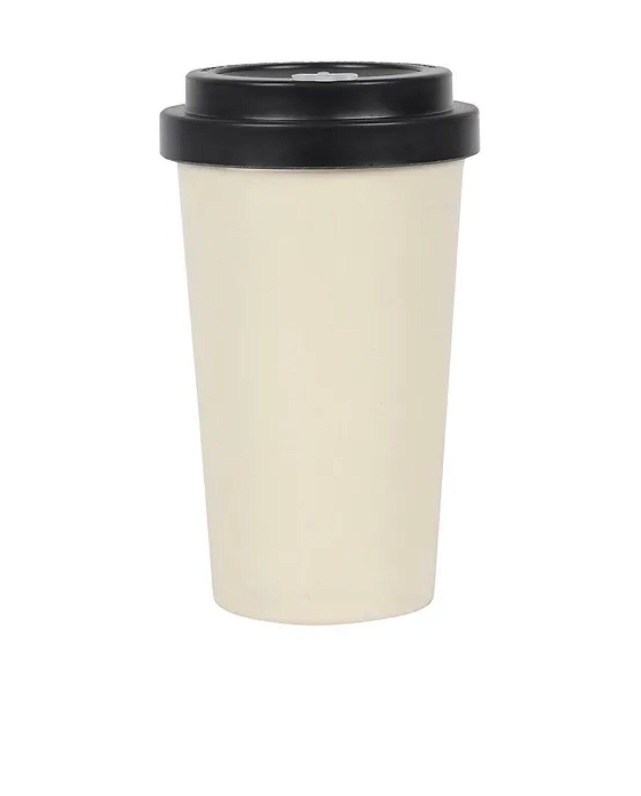 Gothic pagan witch Black not a morning person travel mug