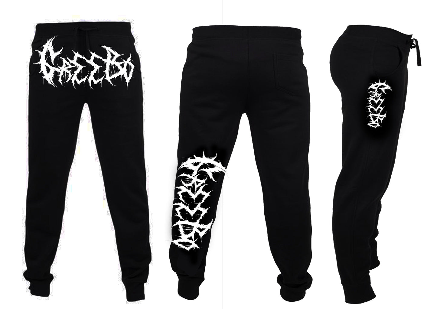 Death Corp - GREEBO Trackies (glow in the dark option)
