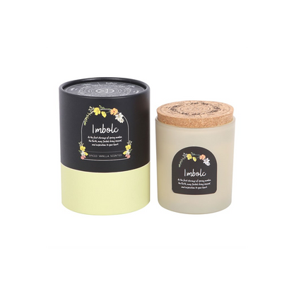 Imbolc Spiced Vanilla Wheel of the Year Candle