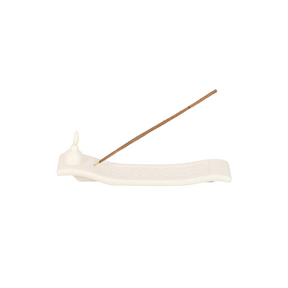Geometric Crescent Moon Incense Ash Catcher