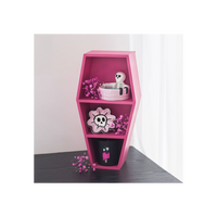 Small Hot Pink Coffin Shelf