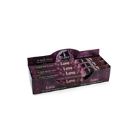 Set of 6 Packets of Love Spell Incense Sticks by Lisa Parker