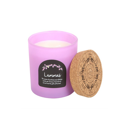 Lammas Cinnamon and Orange Wheel of the Year Candle