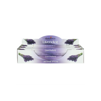 Set of 6 Packets of Elements Lavender Incense Sticks