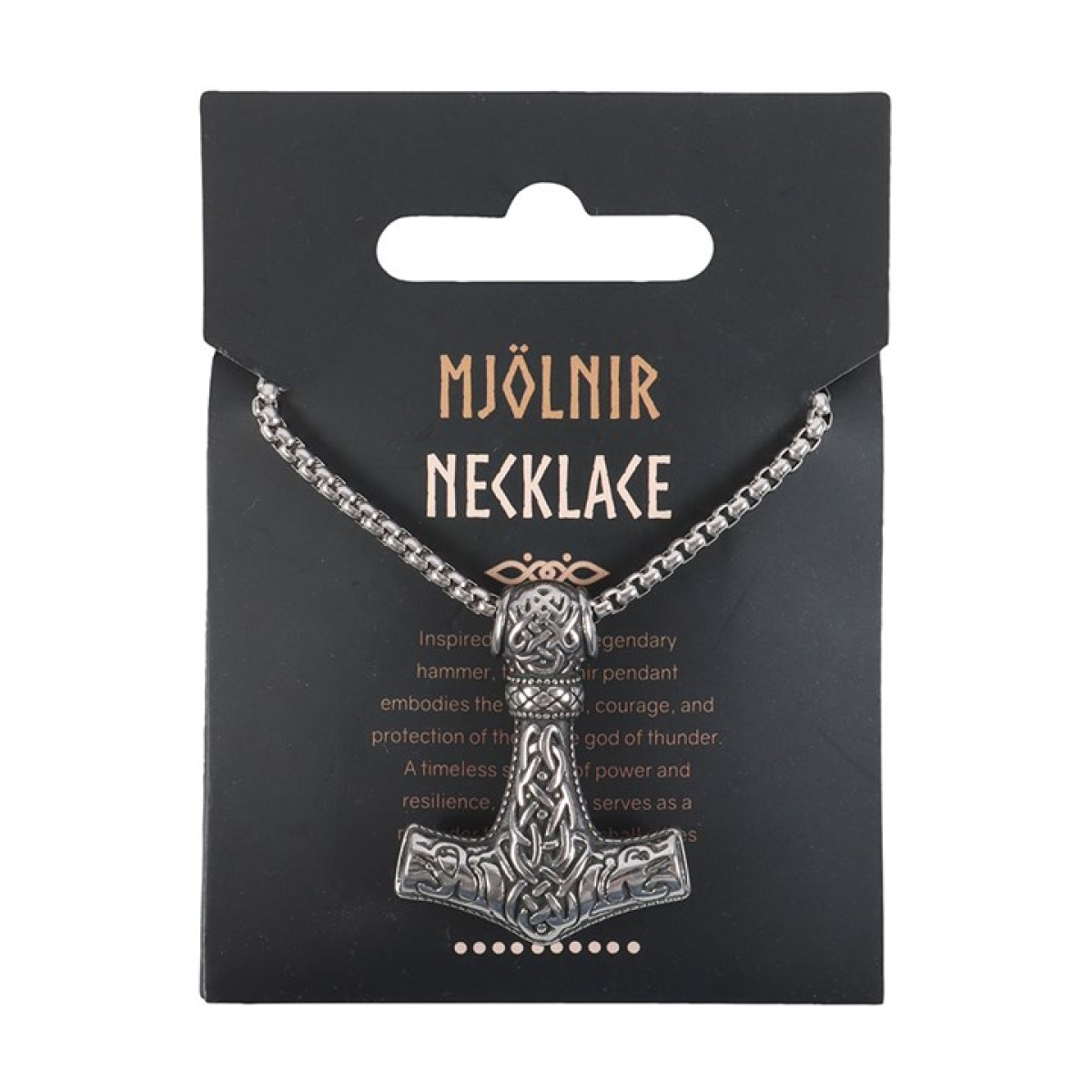 Mjölnir Hammer Necklace