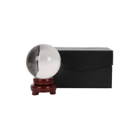 13cm Crystal Ball with Stand