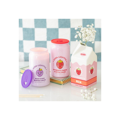 Sweet Grape Soda Can Candle