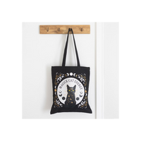 Black Magick Cat Energy Tote Bag