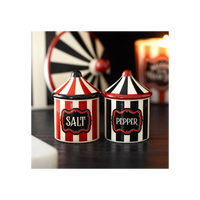 Circus Tent Salt and Pepper Shakers