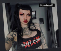 Death Corp - SLUTCORP 2           strap cami/ crop