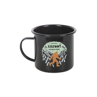 Bigfoot Search Team Enamel Mug