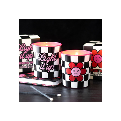 Light It Up Strawberry Vanilla Candle