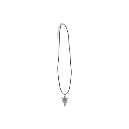 Arrowhead of Strength Viking Cord Necklace