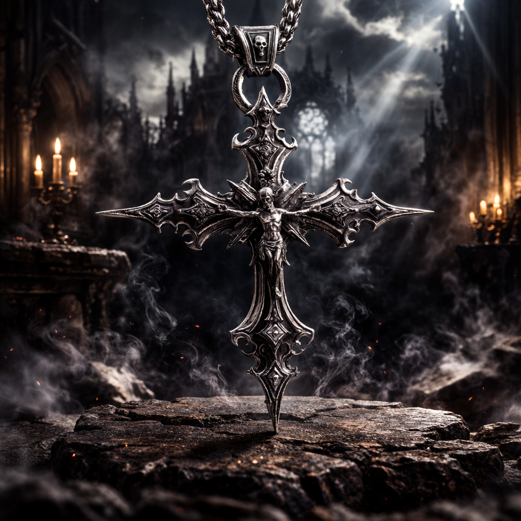 Obsidian Dominion Cross – Symbol of Eternal Power