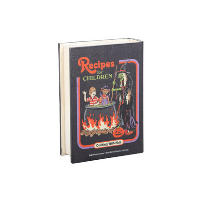 Recipes for Children Book Shaped Storage Box by Steven Rhodes