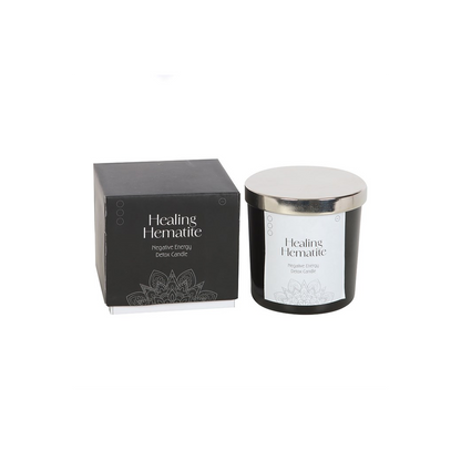 Healing Hematite Detox Candle