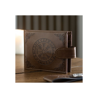 Viking Compass Faux Leather Wallet