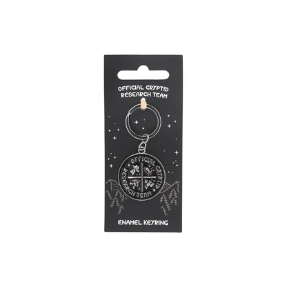 Cryptid Research Team Keyring