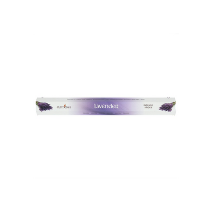 Set of 6 Packets of Elements Lavender Incense Sticks