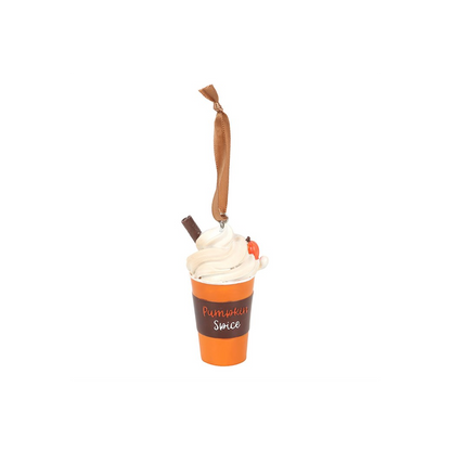 Pumpkin Spice Latte Hanging Ornament