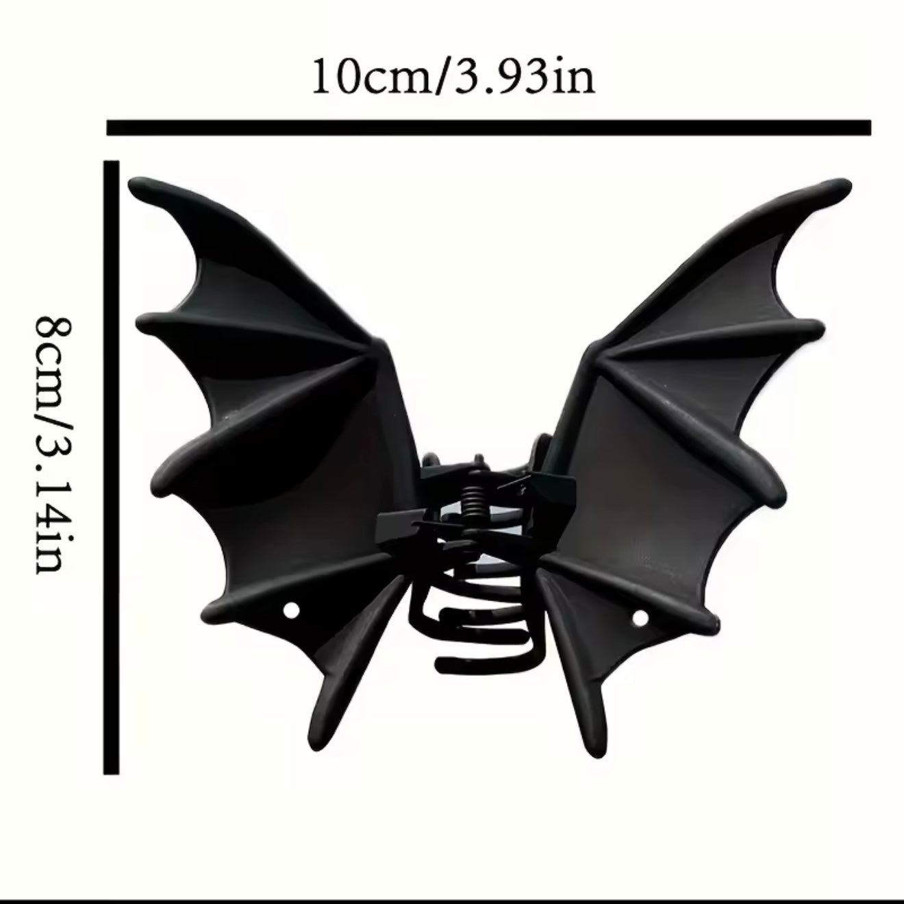 Vampire Bat hair clip
