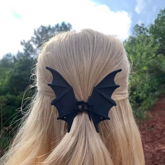 Vampire Bat hair clip