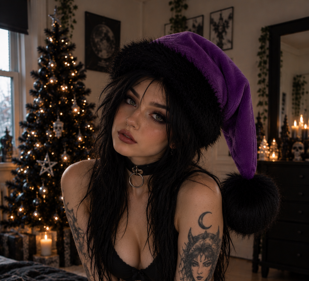 Limited edition Ultra Goff oversized festive hat PURPLE OR GREEN EDITION