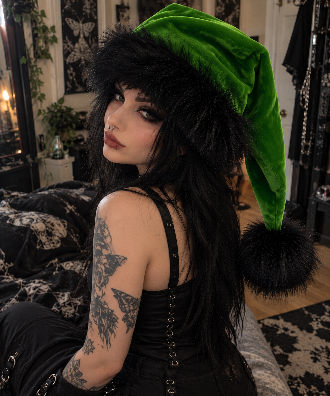 Limited edition Ultra Goff oversized festive hat PURPLE OR GREEN EDITION