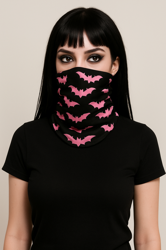 Pink Bat Snood