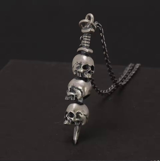 Deathstack Gothic Pendant