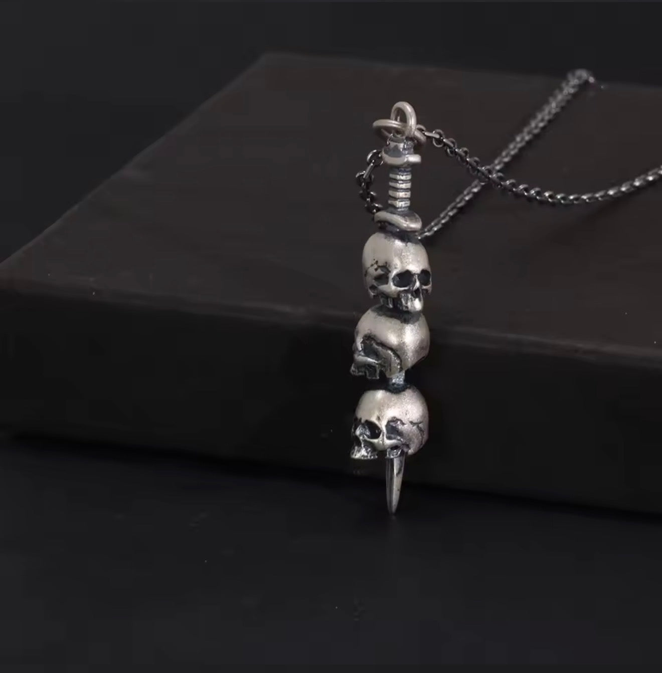 Deathstack Gothic Pendant
