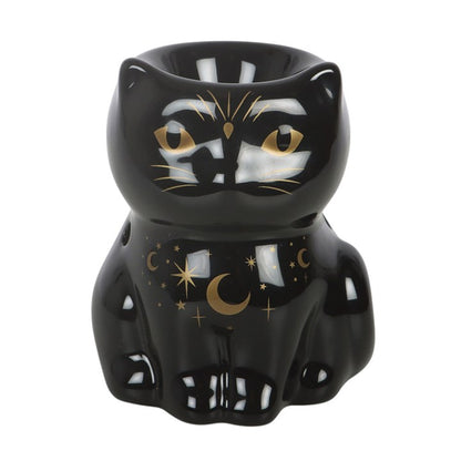 Black Cat Magick Oil Burner