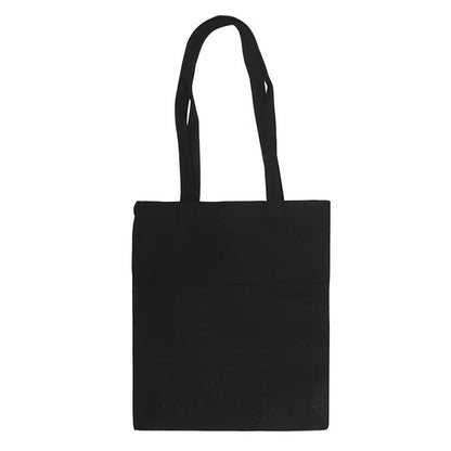 Flaming Butterfly Print Polycotton Tote Bag