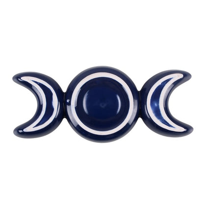 Triple Moonflower Trinket Dish