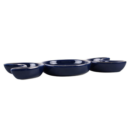 Triple Moonflower Trinket Dish