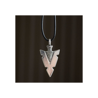 Arrowhead of Strength Viking Cord Necklace