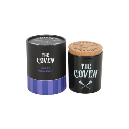 The Coven Black Fig Scented Glass Candle