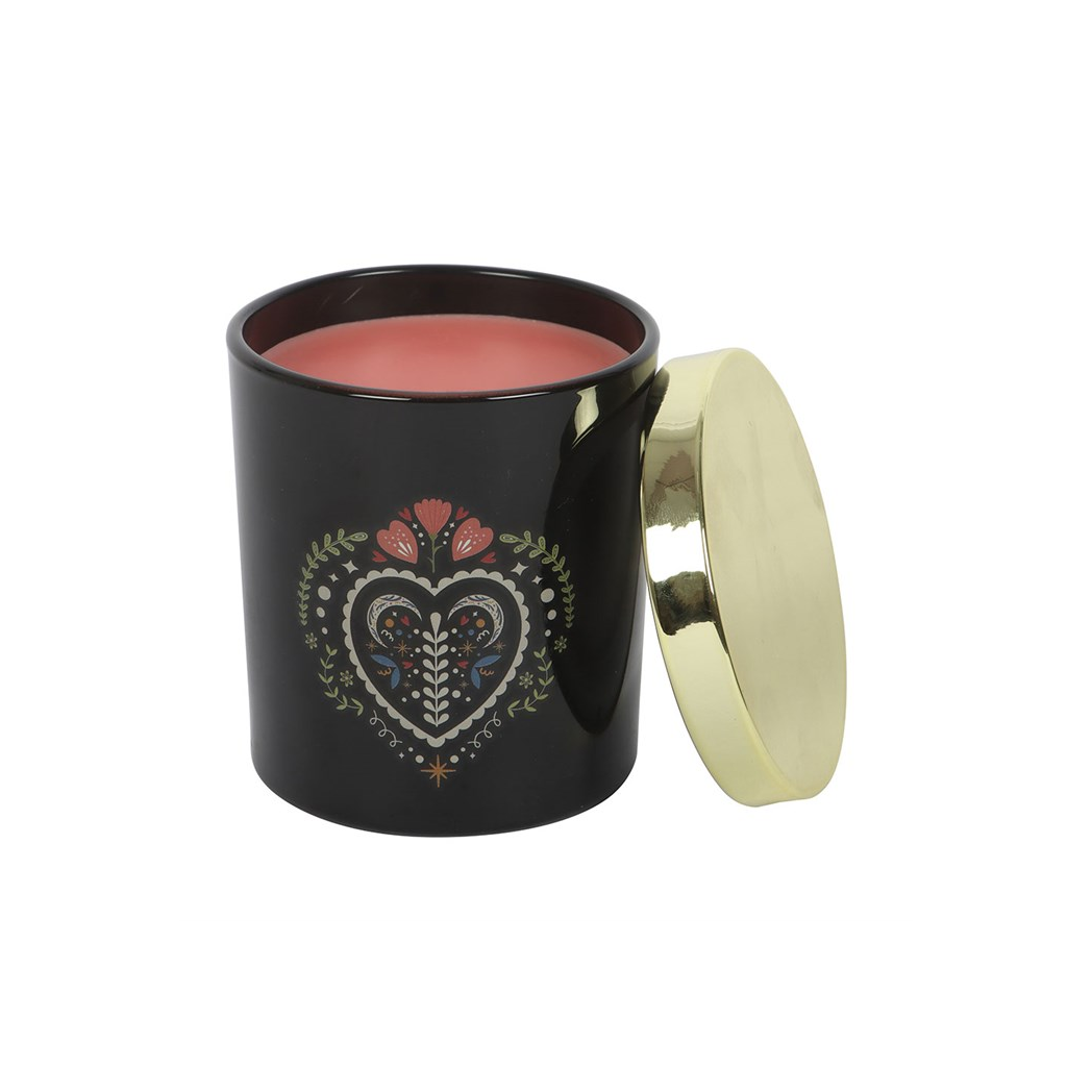 Midnight Bloom Black French Tulip Scented Candle