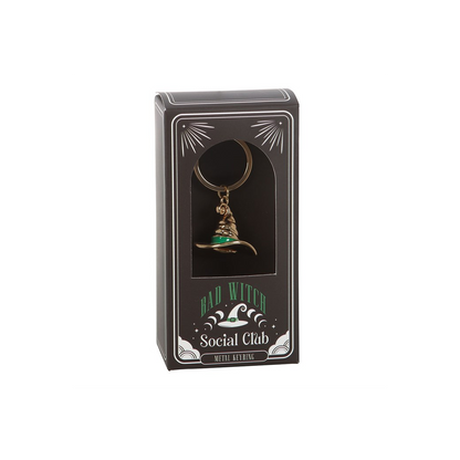 Bad Witch Alloy Witch Hat Keyring